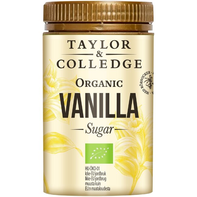 Органический ванильный тростниковый сахар Taylor & Colledge 100 гр