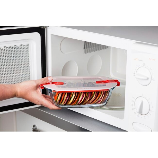 Форма для запекания Pyrex Cook & Heat 1,1 л с крышкой 23x15 см Форма для запекания Pyrex Cook & Heat 1,1 л с крышкой 23x15 см