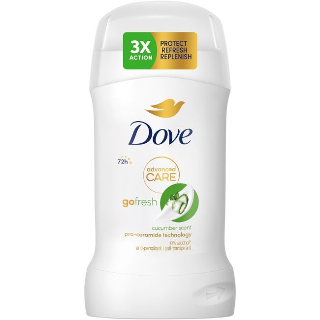 Антиперспирант-дезодорант стик Dove 72h advanced care cucumber 50 мл Антиперспирант-дезодорант стик Dove 72h advanced care cucumber 50 мл