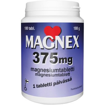 Витамины с магнием MAGNEX 375 mg 180 таблеток Vitabalans