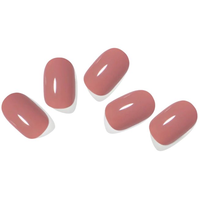 Гелевые наклейки для ногтей EDGEU Ash Pink