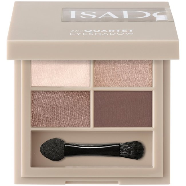 Палетка теней для век Isadora The Eyeshadow Quartet 04 Cappuccino 3,5 гр