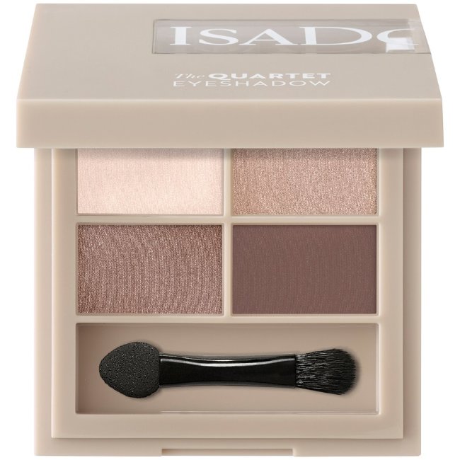 Палетка теней для век Isadora The Eyeshadow Quartet 04 Cappuccino 3,5 гр