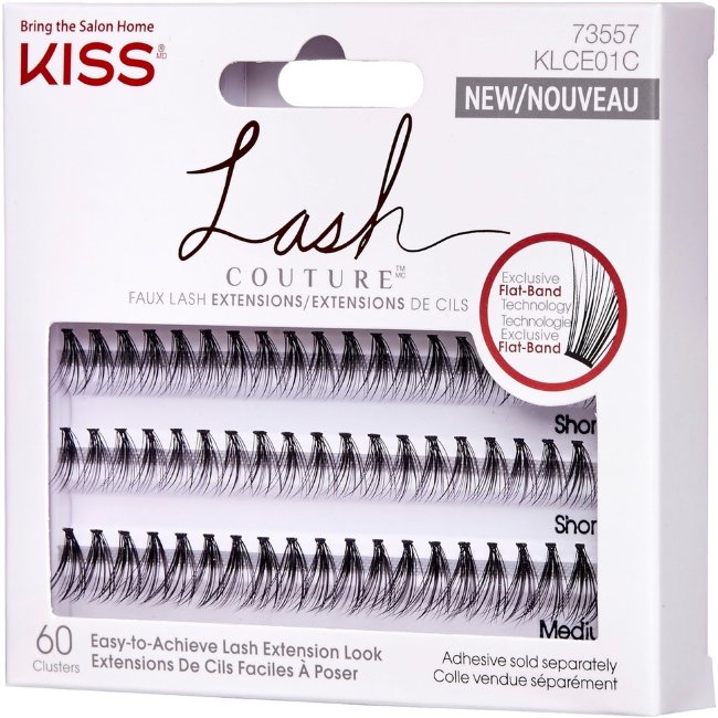 Искусственные ресницы Kiss Lash Couture 60 пучков