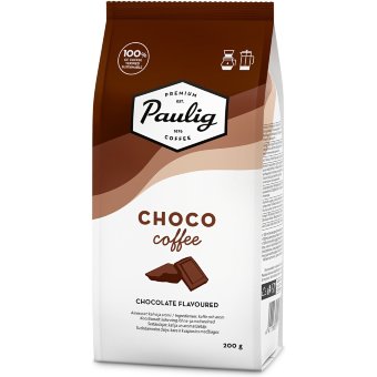 Кофе молотый со вкусом шоколада Paulig Choco Coffee 200 гр