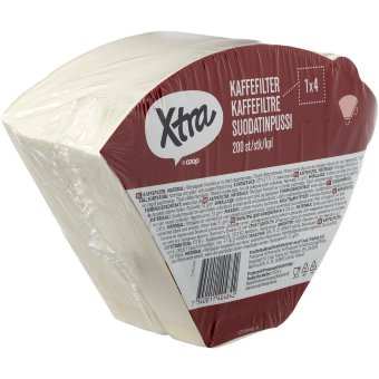 Фильтры для кофеварки X-tra №4 (белые) 200 шт Фильтры для кофеварки X-tra №4 (белые) 200 шт