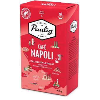 Молотый кофе для фильтра Paulig Café Napoli 475 гр
