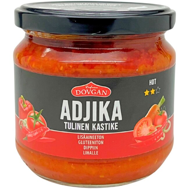 Острый соус Adjika Dovgan 380 мл Острый соус Adjika Dovgan 380 мл