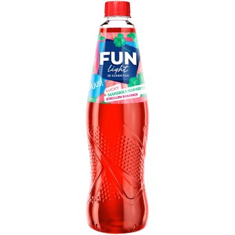 Освежающий напиток концентрат FUN Light со вкусом клубники и ревеня 0,5 л