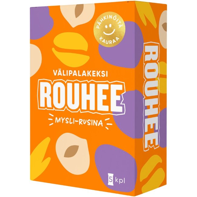 Мюсли-печенье для перекуса Rouhee с изюмом (уп 5 шт) 30 гр