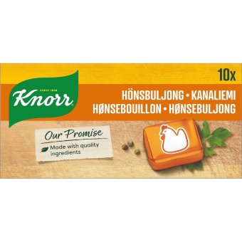 Кубики куриного бульона Knorr (уп 10 шт) 100 гр