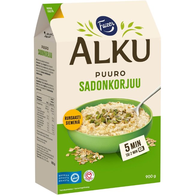 Каша Fazer Alku Sadonkorjuupuuro 900 гр