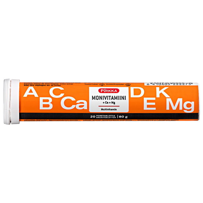 Поливитамины PIRKKA Ca+Mg 20 шт