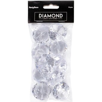 Прозрачный держатель для карточек Diamant plats