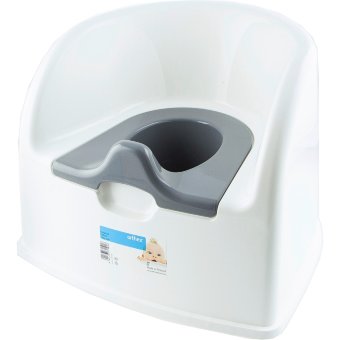 Горшок-стул Orthex бело-серый