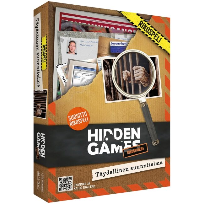 Настольная игра Hidden Games Rikospaikka: идеальный план Настольная игра Hidden Games Rikospaikka: идеальный план
