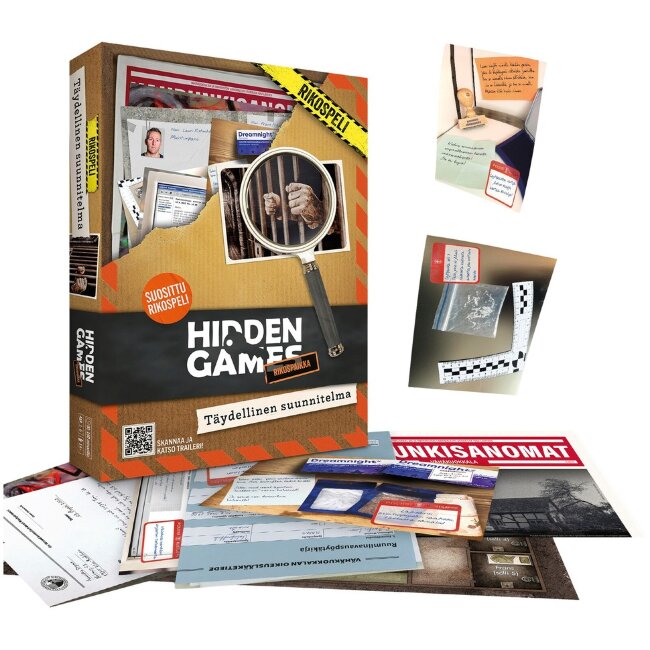 Настольная игра Hidden Games Rikospaikka: идеальный план Настольная игра Hidden Games Rikospaikka: идеальный план