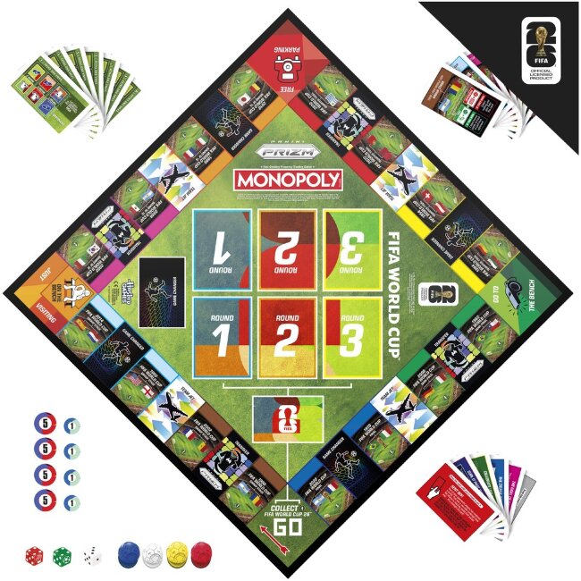 Настольная игра Monopoly Fifa (на английском языке) Настольная игра Monopoly Fifa (на английском языке)