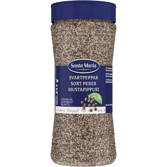 Santa Maria 217g Mustapippuri rouhittu Santa Maria 217g Mustapippuri rouhittu