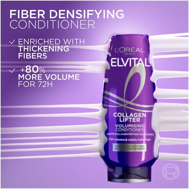 Бальзам L'Oréal Paris Elvital Collagen Lifter 200 мл для тонких и ломких волос Бальзам L'Oréal Paris Elvital Collagen Lifter 200 мл для тонких и ломких волос