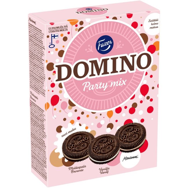 Ассорти печенья Fazer Domino Party Mix 525 гр