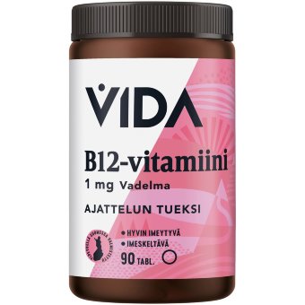 Витамин Vahva B12 1 mg 90 таблеток Vida