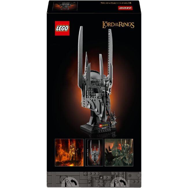 Набор LEGO® Icons 11373 Шлем Саурона из Властелина колец