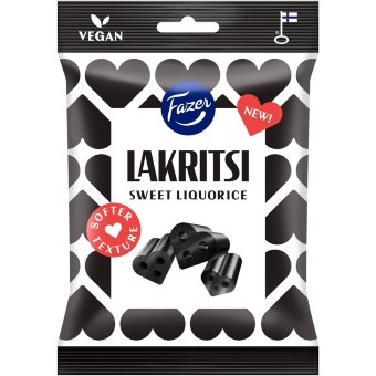 Конфеты лакричные Fazer Lakritsi 150 гр Конфеты лакричные Fazer Lakritsi 150 гр