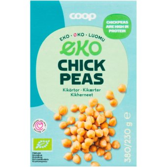 Нут в рассоле органический Coop 380 гр