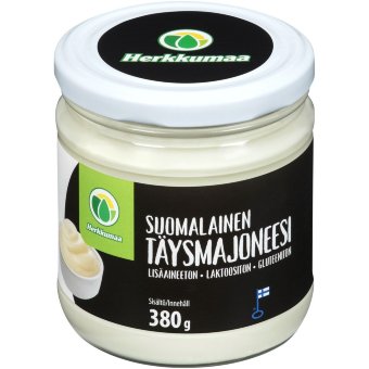 Финский майонез без добавок Herkkumaa 380 гр