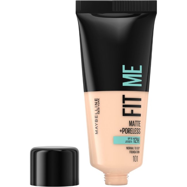 Тональный крем Maybelline New York Fit Me Matte + Poreless 30 мл 101 True Ivory