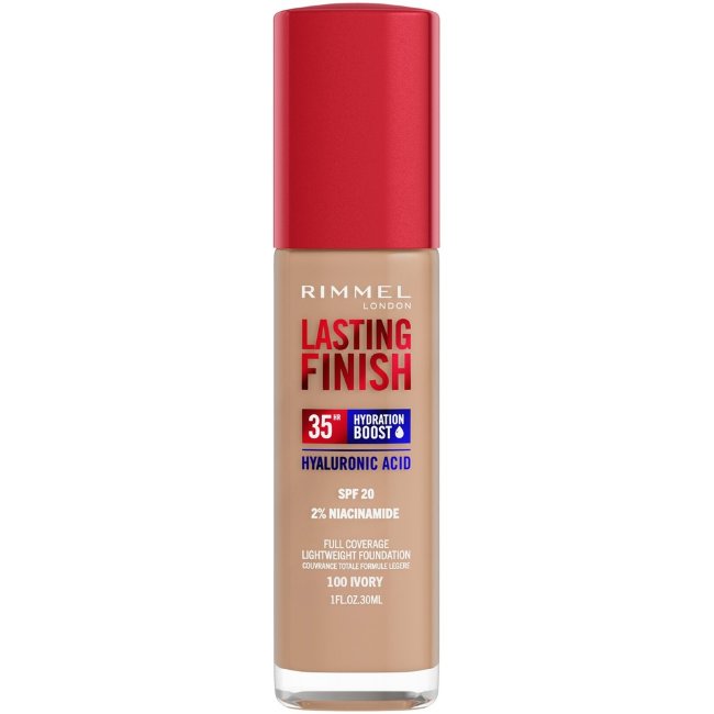Тональный крем Rimmel Lasting Finish 35H 30 мл, 100 Ivory Тональный крем Rimmel Lasting Finish 35H 30 мл, 100 Ivory