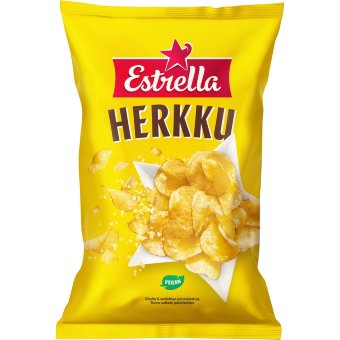 Чипсы Estrella Herkku 175 гр Чипсы Estrella Herkku 175 гр