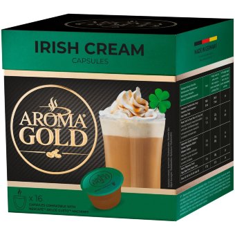 Капсулы для кофе Aroma Gold Irish Cream 16 шт, 256 гр