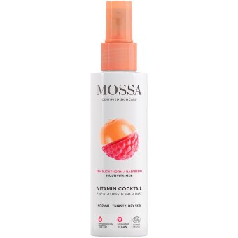 Витаминный коктейль Mossa, бодрящий тоник для лица 100 мл