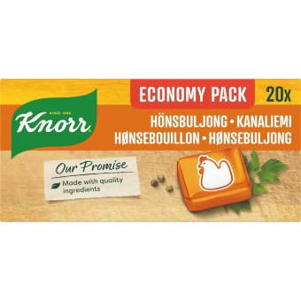 Бульонные кубики Knorr с курицей (уп 20 шт) 200 гр