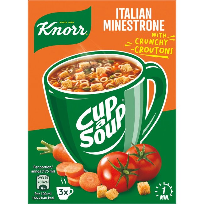 Суп Knorr Cup a Soup Italian Minestrone (уп 3 шт) 57 гр