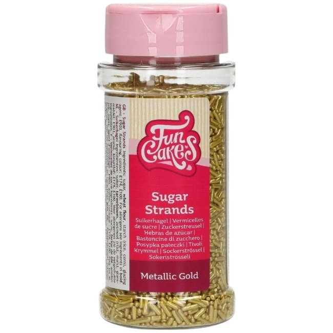 Посыпка Funcakes kultaströsseli