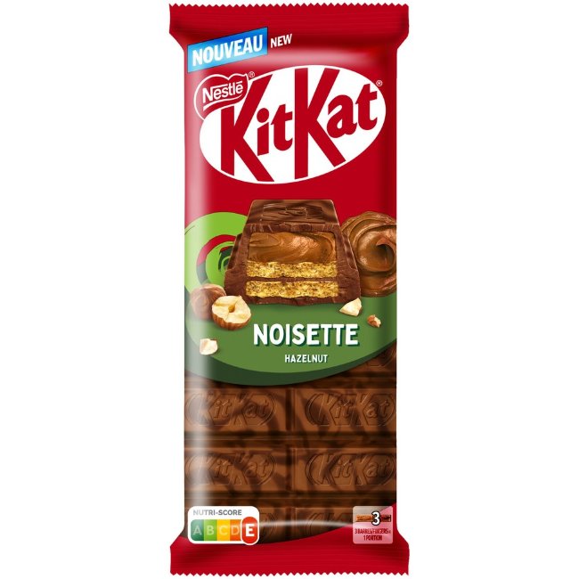 Шоколад с вафельной начинкой KitKat с лесным орехом 99 гр