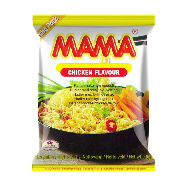 Лапша Mama со вкусом курицы 90 гр