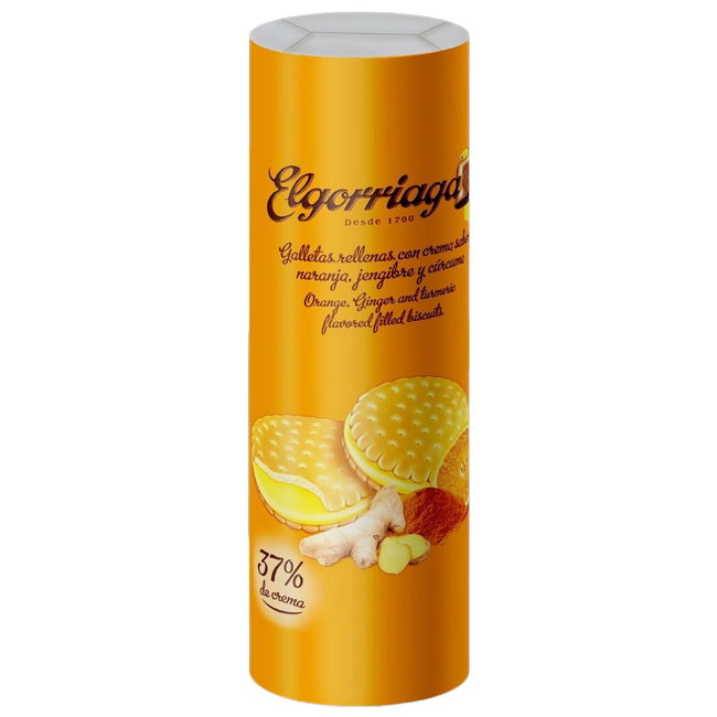 Апельсиновое печенье Elgorriaga 240 гр