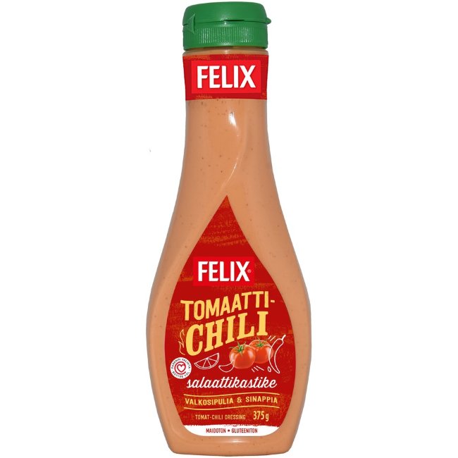 Салатный соус Felix томат и чили 375 гр
