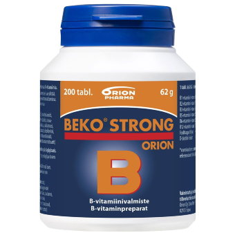 Витаминный B комплекс усиленный BEKO STRONG 200 табл Orion Витаминный B комплекс усиленный BEKO STRONG 200 табл Orion