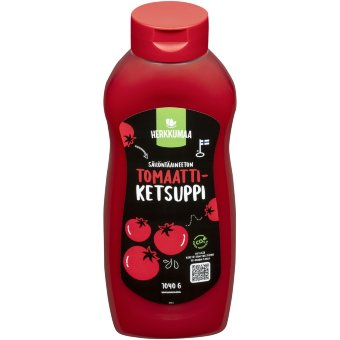 Натуральный томатный кетчуп без добавок Herkkumaa 1040 гр