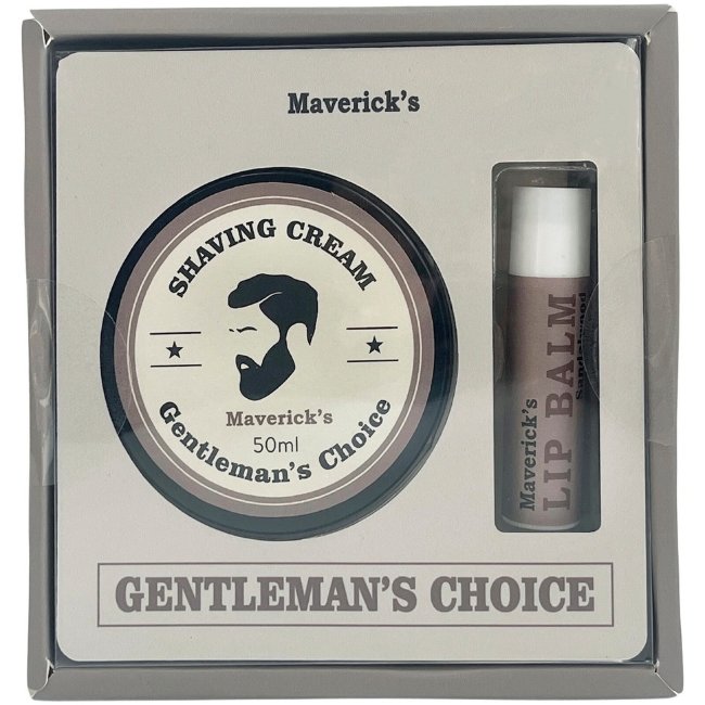 Пена для бритья и бальзам для губ Maverick's