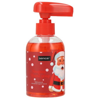 Жидкое мыло для рук с мелодией 19 сек "Санта клаус" Sence 250 мл