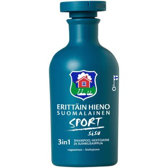 Шампунь-кондиционер и гель для душа Erittäin Hieno Suomalainen Sport Sisu 300 мл