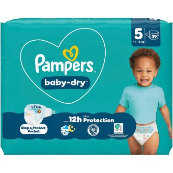 Подгузники Pampers Baby Dry S5 11-16 кг 39 шт Подгузники Pampers Baby Dry S5 11-16 кг 39 шт