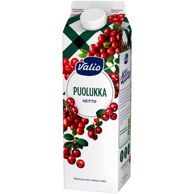 Кисель с брусникой Valio 1 кг