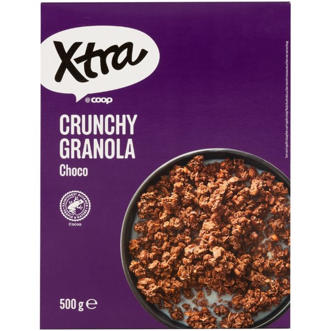 Хрустящая гранола Xtra chrounchy 500 гр